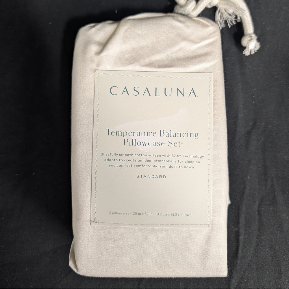 Casaluna Temperature Balancing Pillowcase Set - Picture 1 of 4
